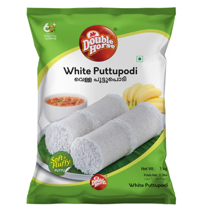 DOUBLE HORSE WHITE PUTTUPODI 1KG