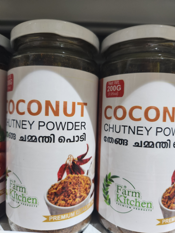FARM KITCHEN COCONUT CHUTNEY POWDER 200GM