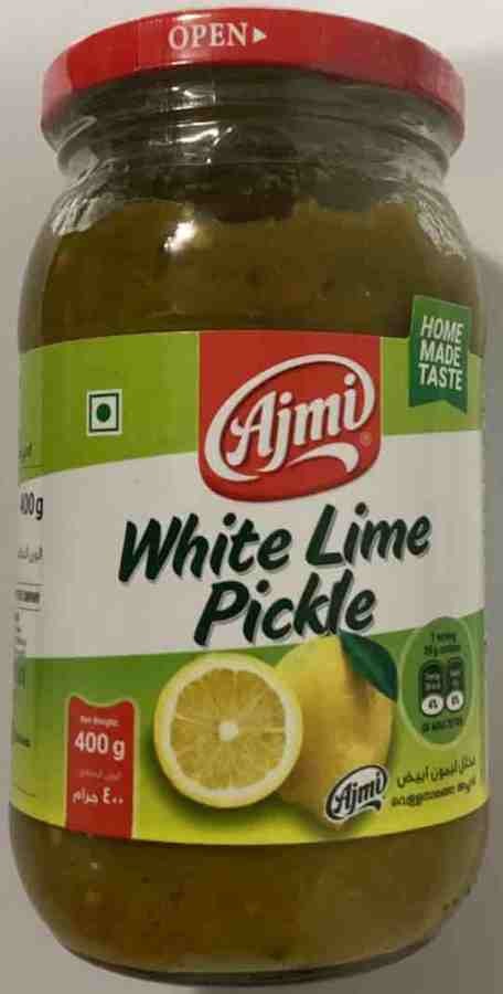 AJMI WHITE LIME PICKLE 400gm