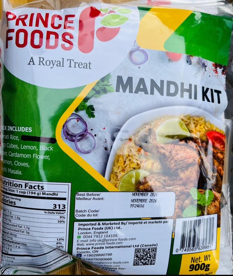 PRINCE MANDI KIT 900GM