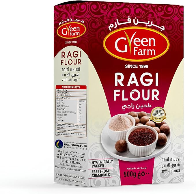 GREEN FARM RAGI POWDER 500 GM
