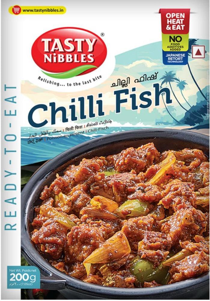 TEASTY NIBBLES CHILLY FISH 200GM
