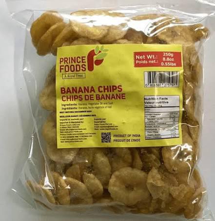 Prince Banana Chips 250gm