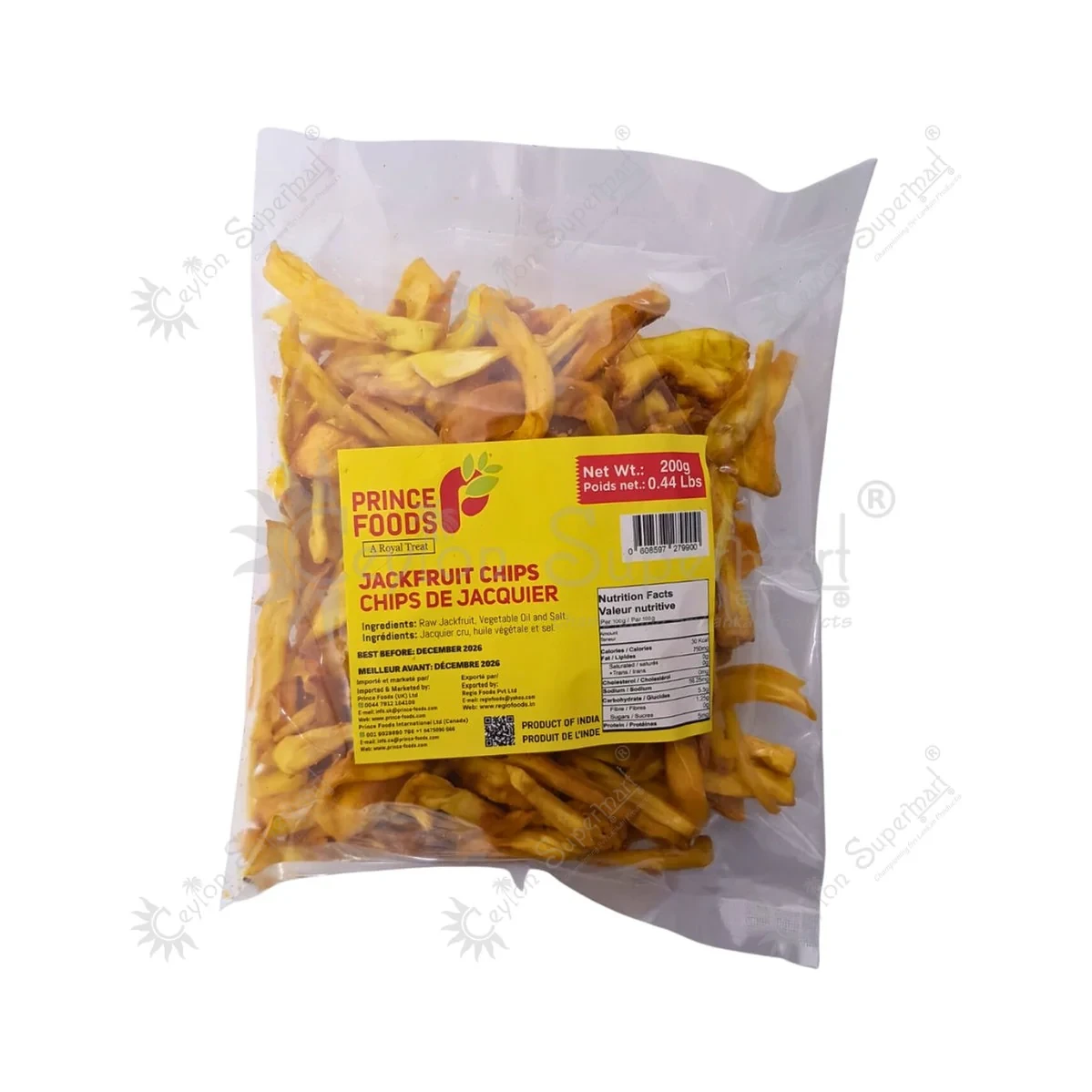 PRINCE JACKFRUIT CHIPS 150GM BUY 1 GET 1 FREE