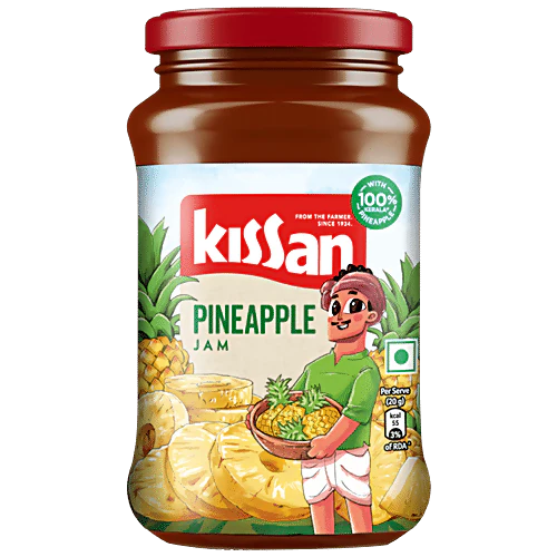 KISSAN PINEAPPLE JAM 500gm
