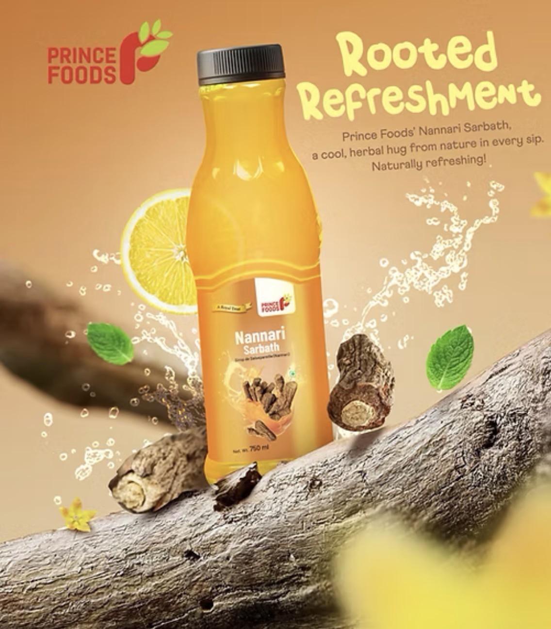 PRINCE NANNARI SARBATH 750ML