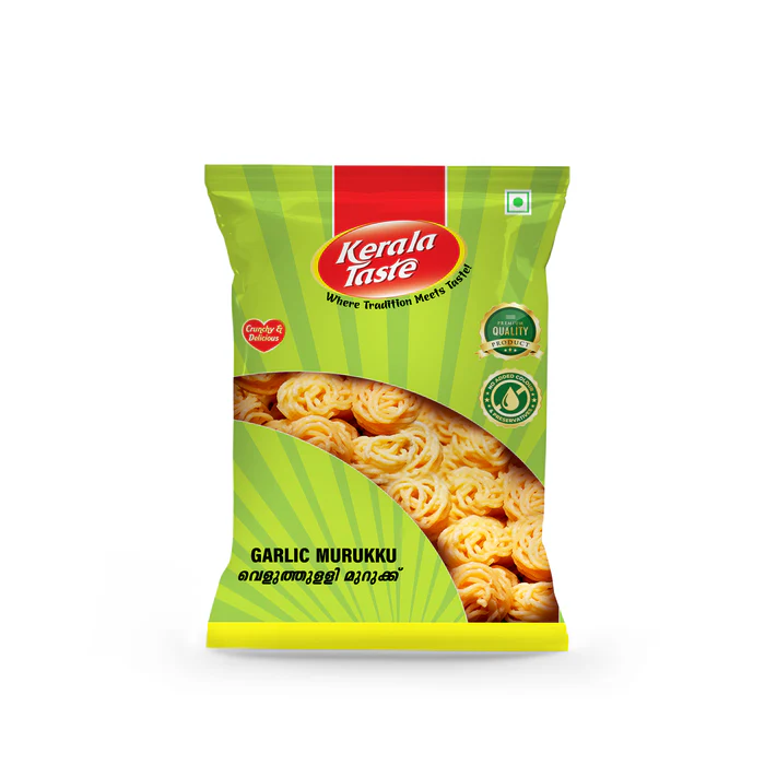 KERALA TASTE GARLIC MURUKKU 150 GM