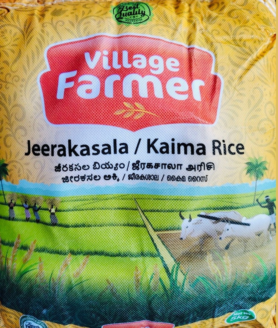 VILLAGE FARMER JEERAKASALA KAIMA RICE 5kg