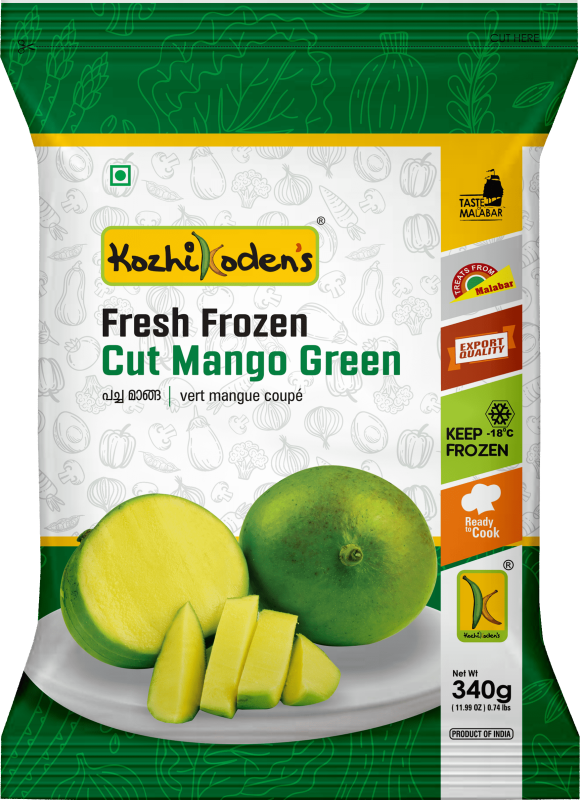 CUT MANGO GREEN 350gm