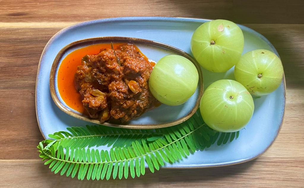 FARM KITCHEN NELLIKKA [GOOSBERRY] PICKLE 400GM