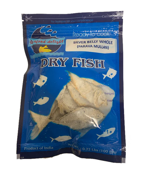 DAILY DELIGHT DRY SILVER BELLY MULLEN 100 GM