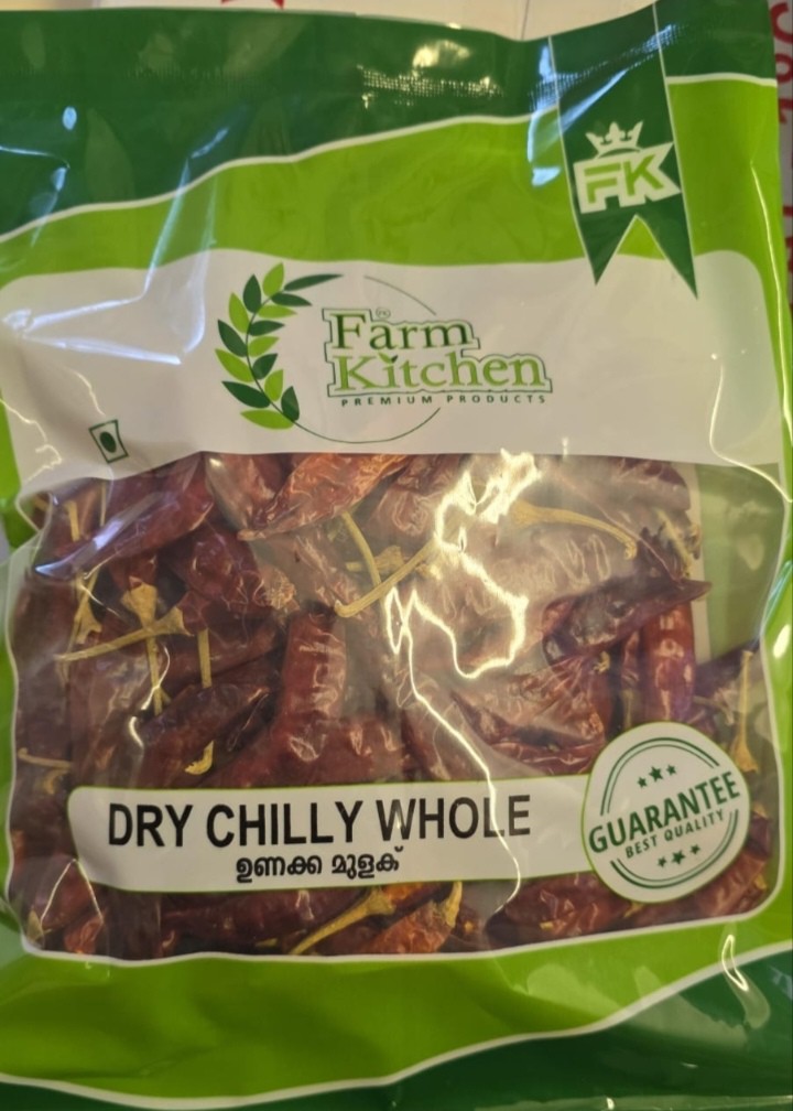 FARM KITCHEN DRY RED CHILLLY WHOLE 200GM