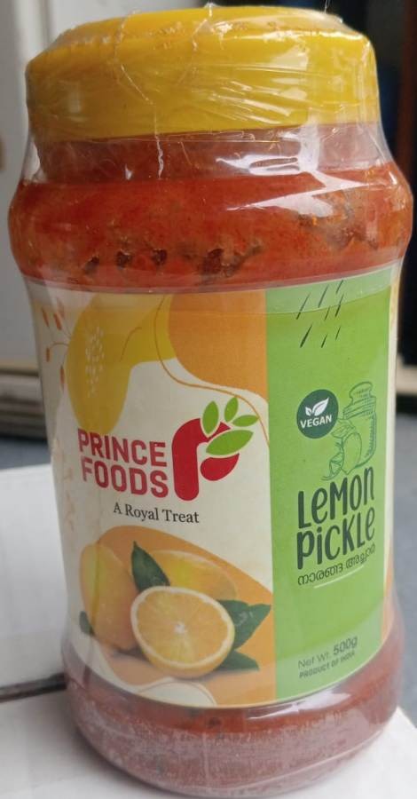 PRINCE LEMON PICKLE 500 GM